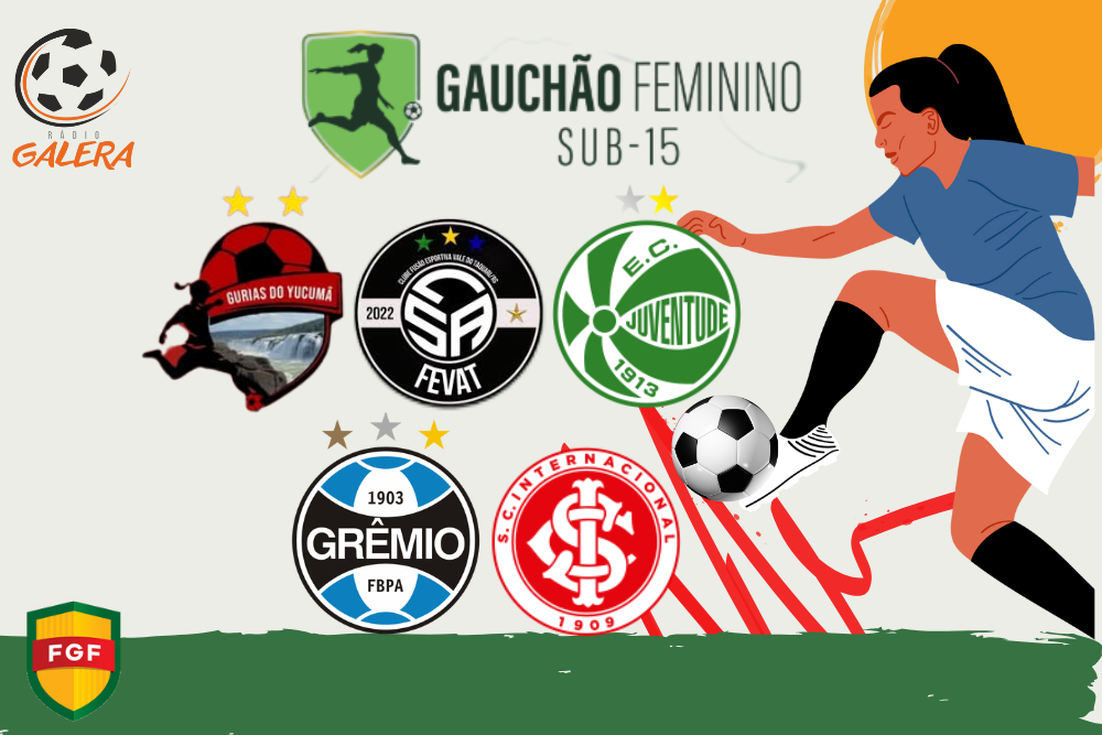 FGF divulga tabela e regulamento do Gauchão Feminino Sub-15