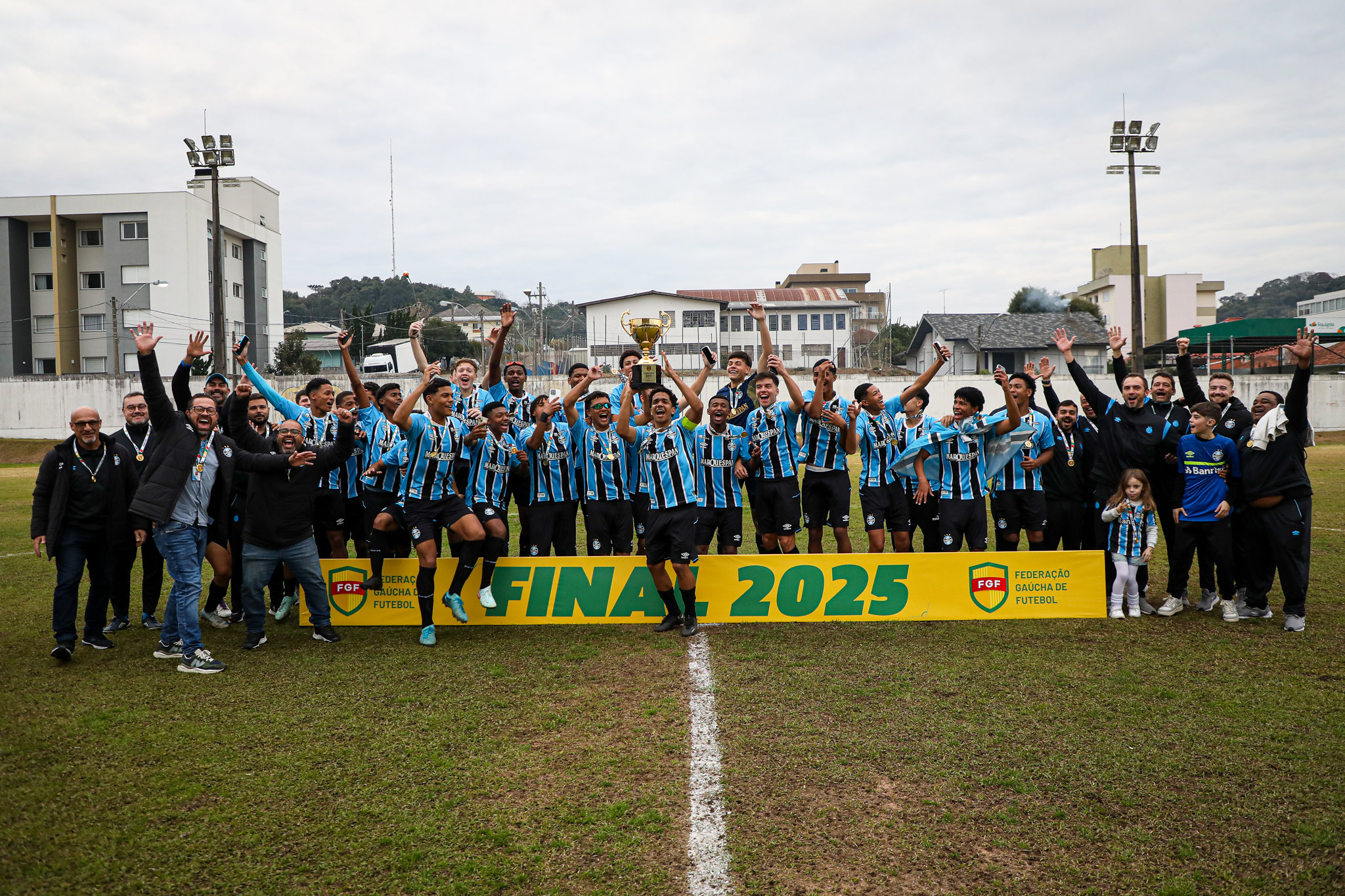 Grêmio goleia o Juventude e conquista o Gauchão Sub-17 A1 2025